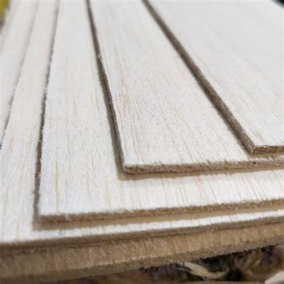  Balsa Wood - Lekki i Naturalny Materiał dla Wynalazców!