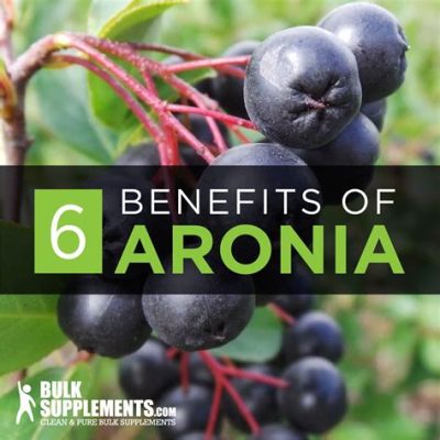 Aronia – Suplement diety z dobroczynnym wpływem na zdrowie!