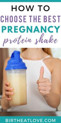 Is Protein Shake Good for Pregnancy? And Can It Make Your Baby a Future Olympian?