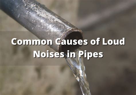 Water Pipe Noise When Water Is Not Running: A Symphony of Silence and Mystery